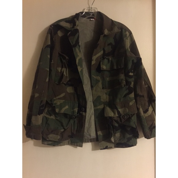 Camo Army jacket!