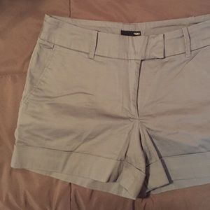 Gray h&m dress shorts