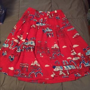 Vintage Pendleton skirt. French.