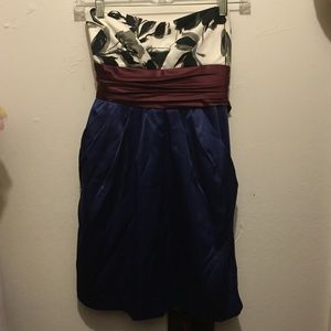 strappless cute dress