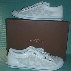 Coach White Francesca 12cm Sig
