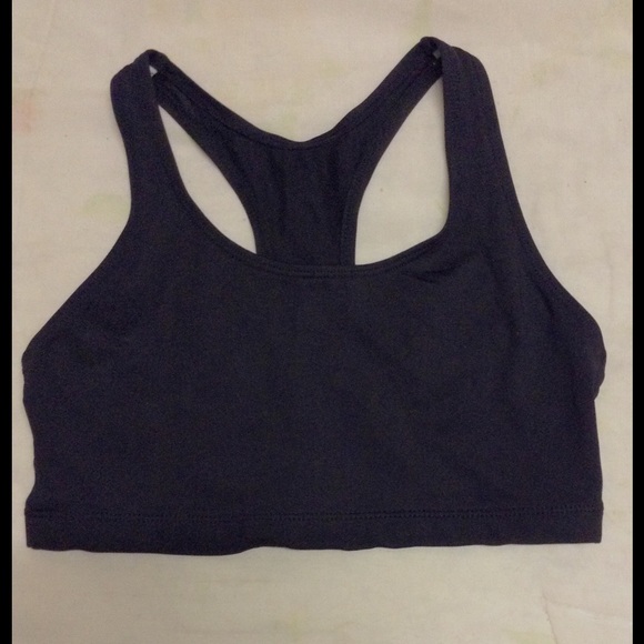 🎊 Cute Black Race Back Sport Bra 🎊 - Picture 1 of 2