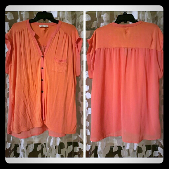 Plus size forever21 blouse