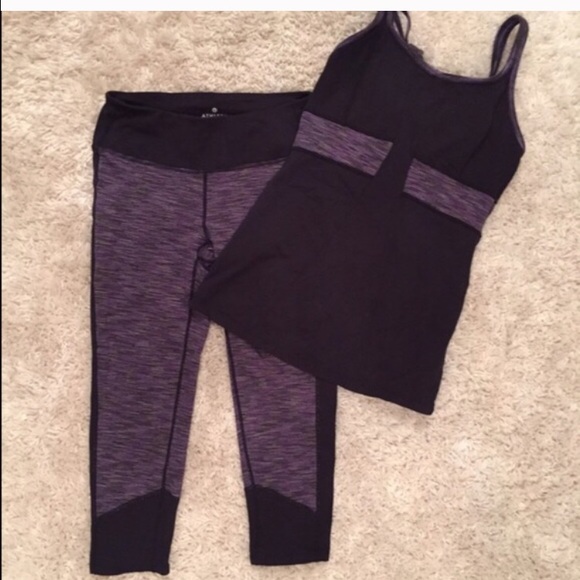 Athleta workout outfit for @april17ann