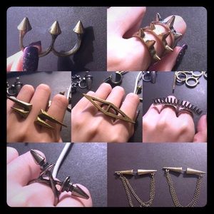 Pointed ring set