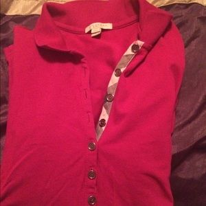Burberry shirt size small