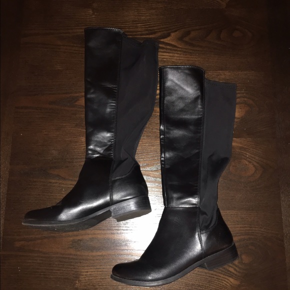 Rampage Black tall boots