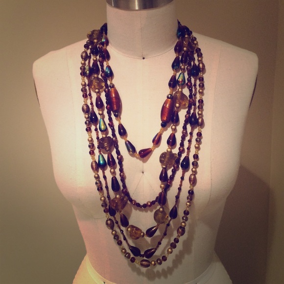 Glass Bead Necklace