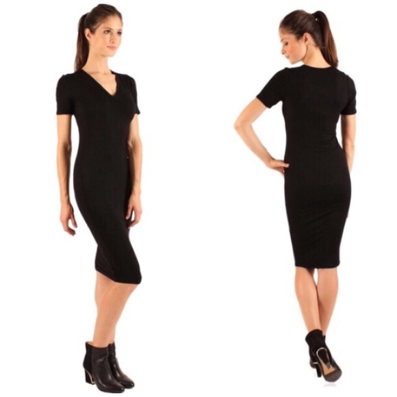 Atid Clothing Dresses & Skirts - Atid V Neck Dress