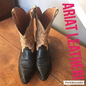 💥Taking offers💥Ariat leather cowgirl boots!