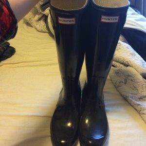 Hunter rain boots