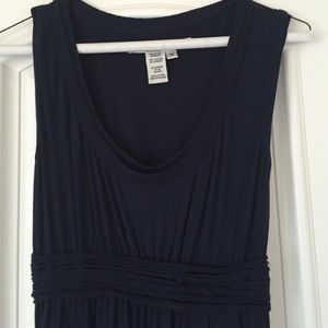 Max Studio navy blue maxi dress