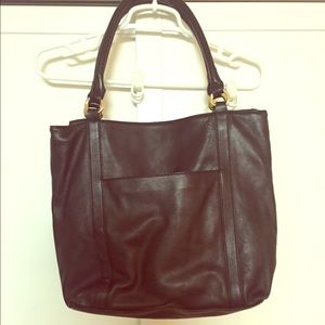 J. Crew black handbag