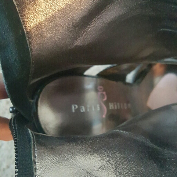 Paris Hilton Black heels - Picture 4 of 4