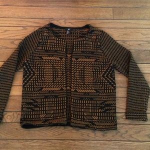 H&M woven open cardigan