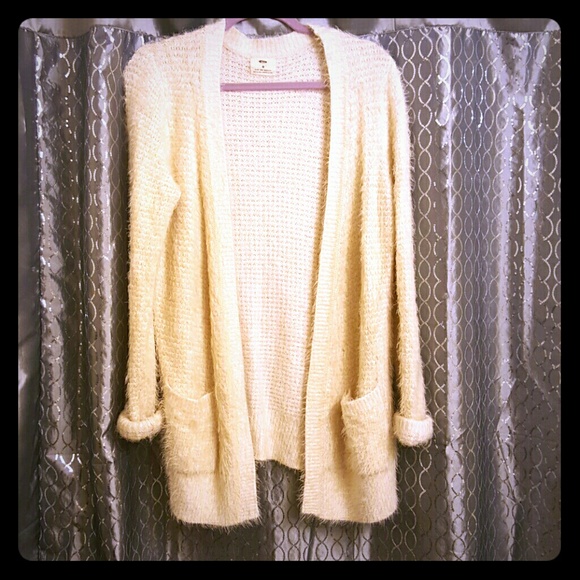Fuzzy wuzzy sweater!