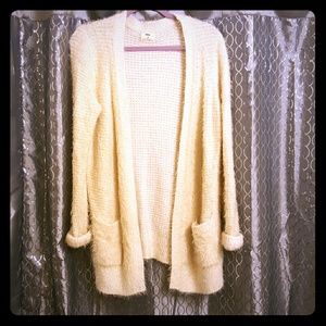 Fuzzy wuzzy sweater!