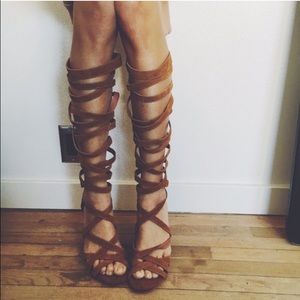 Jeffrey Campbell gladiator sandals size 9