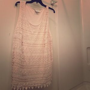 off white tank PERFECT for upcoming seasons❤️