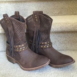 Coconuts Brown Boots