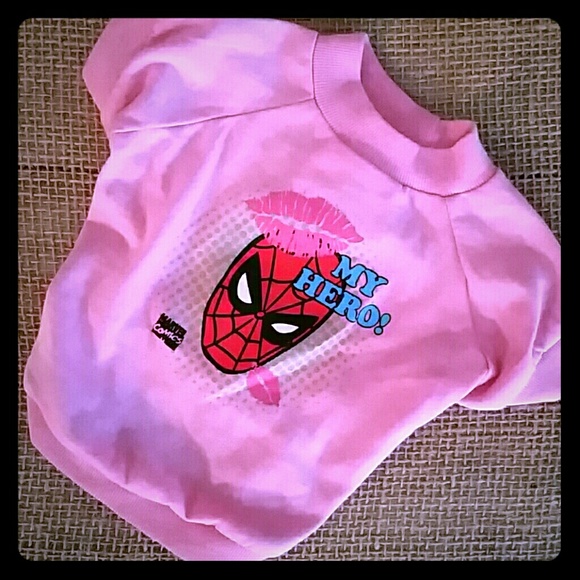 spiderman dog shirt