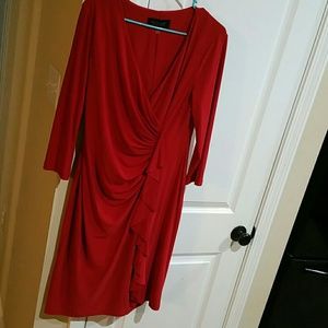 Red dress
