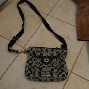 Coach cross body bag