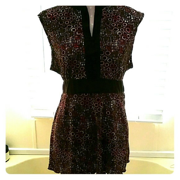 Fun Sleeveless Empire Waist PLUS Blouse 1X