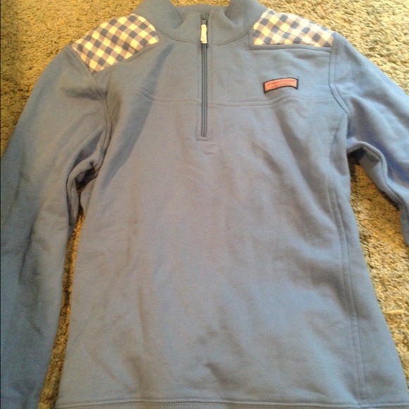 Vineyard vines blue shepshirt.