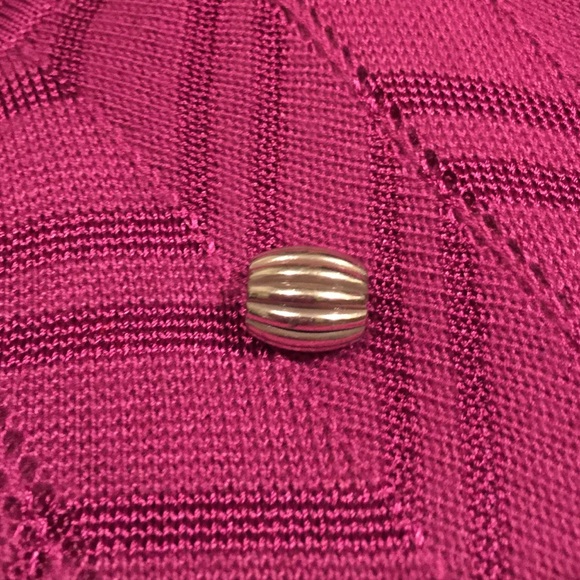 Brighton silver bead / charm