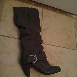 Gray Boots