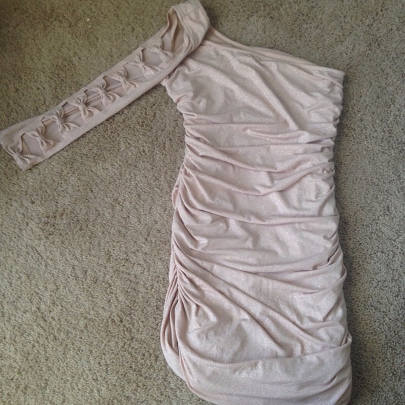 Sparkly Beige Dress