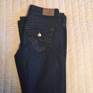 True Religion dark denim jeans