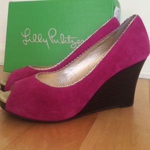 Lilly Pulitzer Resort Chic Wedge Scallop