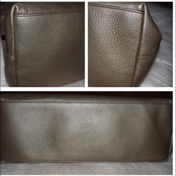 ✨SOLD✨Gucci Medium Soho in Golden Beige Metallic - Picture 3 of 4