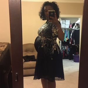 Asos maternity dress