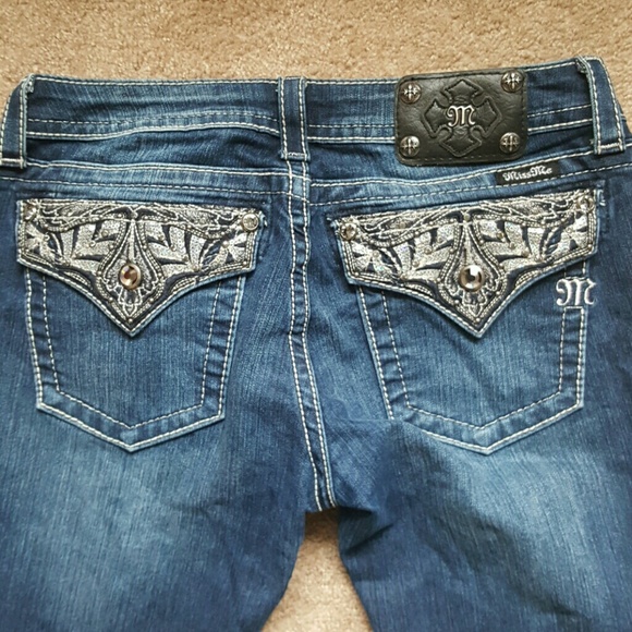 Miss Me Women's Paris Embellished Bootcut Jeans