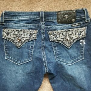 Miss Me Women's Paris Embellished Bootcut Jeans