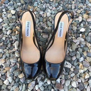 Patent Sling-back Platforms