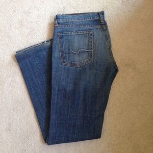 7 For All Mankind Light Wash Jeans