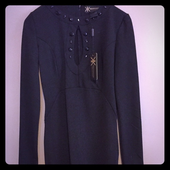 NWT Kardashian Black Dress Sz XS