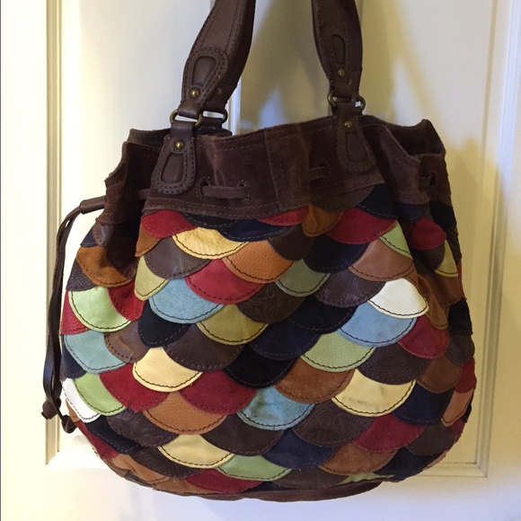 Lucky Brand Leather Hobo Bag