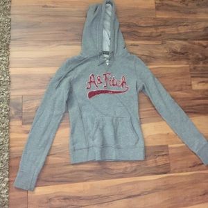 Grey Abercrombie sweatshirt