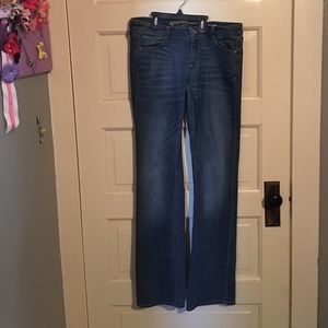 Az Jen company long boot cut jeans