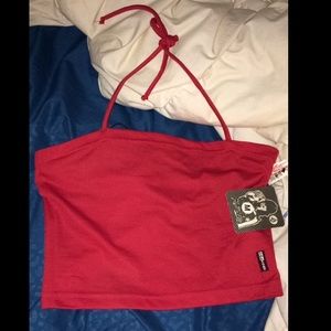 SOLD NWT Volcom Halter Top or Bathing Suit Top