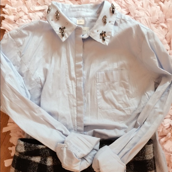 Baby blue shirt