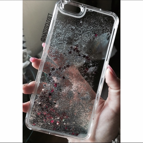 Brandy Melville Accessories - Waterfall Glitter iPhone 6/6s Plus Case