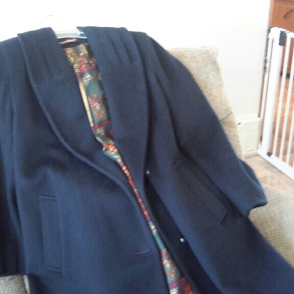 One wool coat, one leather jacket