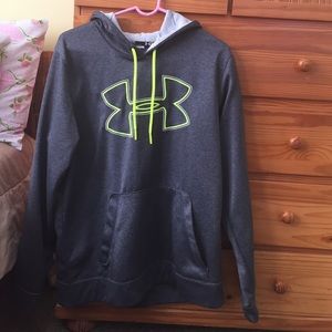 Gray under armour sweatshirt