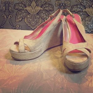 Lily Pulitzer wedges